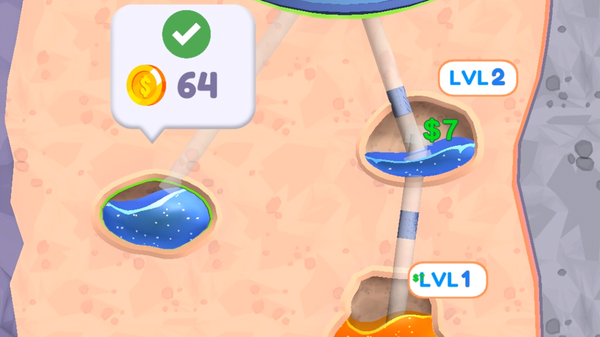 Скриншот игры Oil Wells