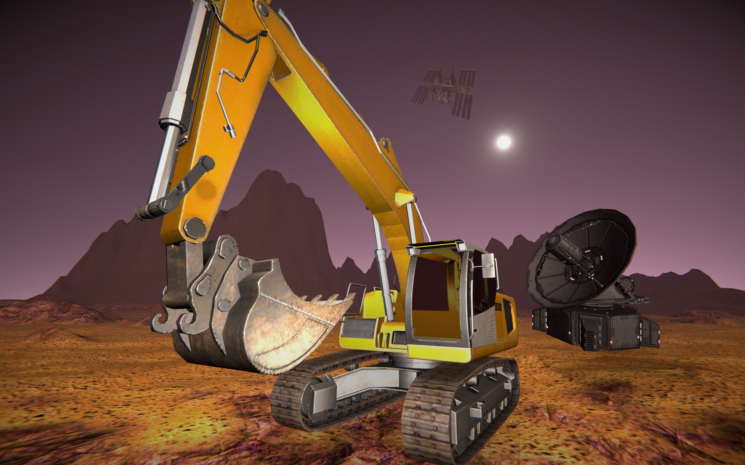 Space Construction Simulator-Mars Colony Survival Game Screenshot