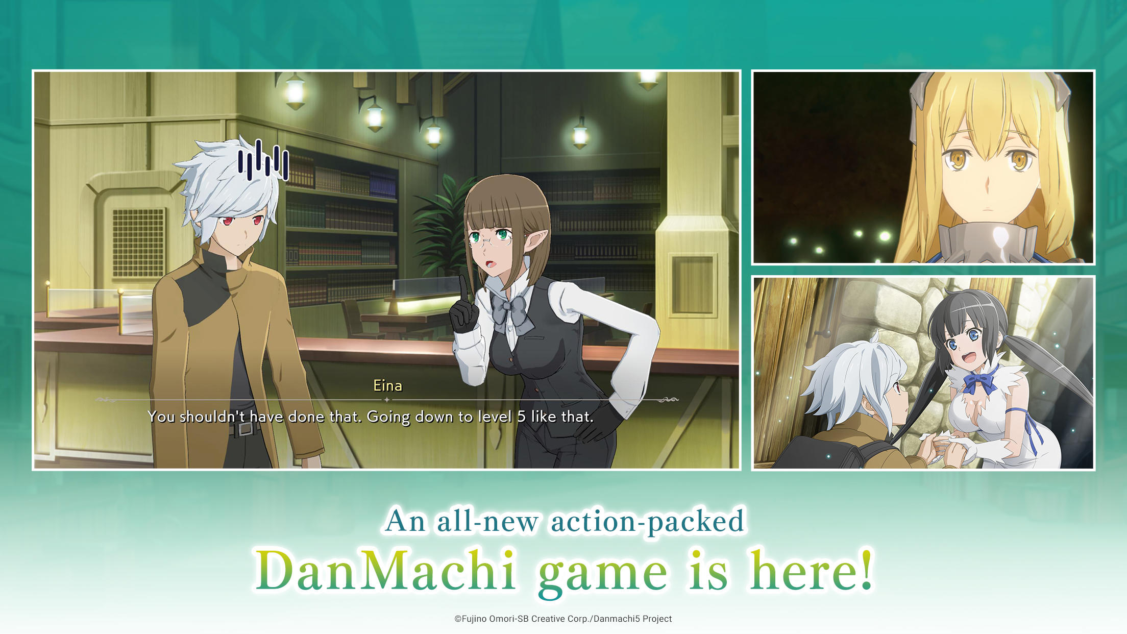 DanMachi BATTLE CHRONICLE Game Screenshot