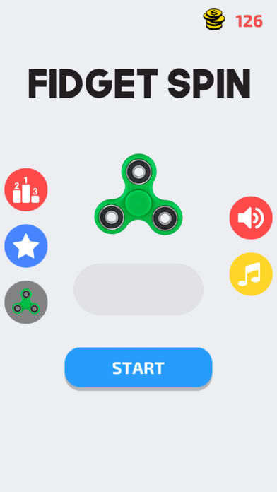 Screenshot of Fidget Spin