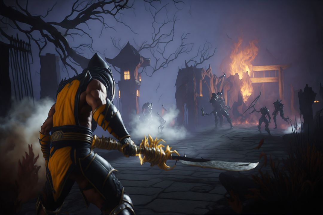 Immortal shadow kombat screenshot game