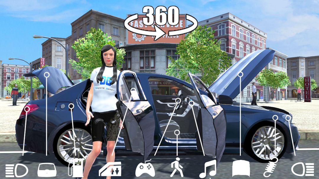 Screenshot of Car Simulator C63
