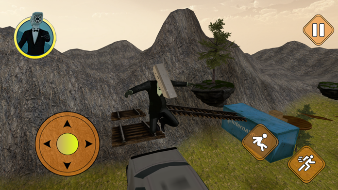 Rooftop climb game Game Screenshot