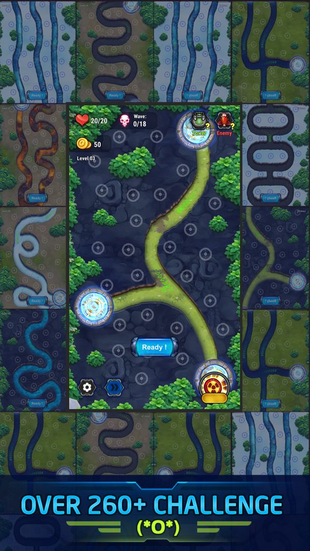 Tower Defense: Galaxy V screenshot game