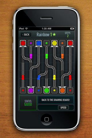 Скриншот игры Trainyard