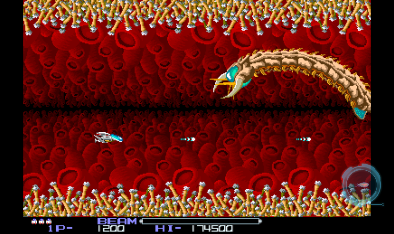R-TYPE Game Screenshot
