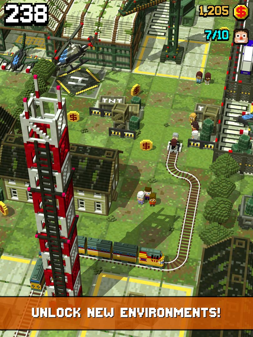 Screenshot of Tracky Train