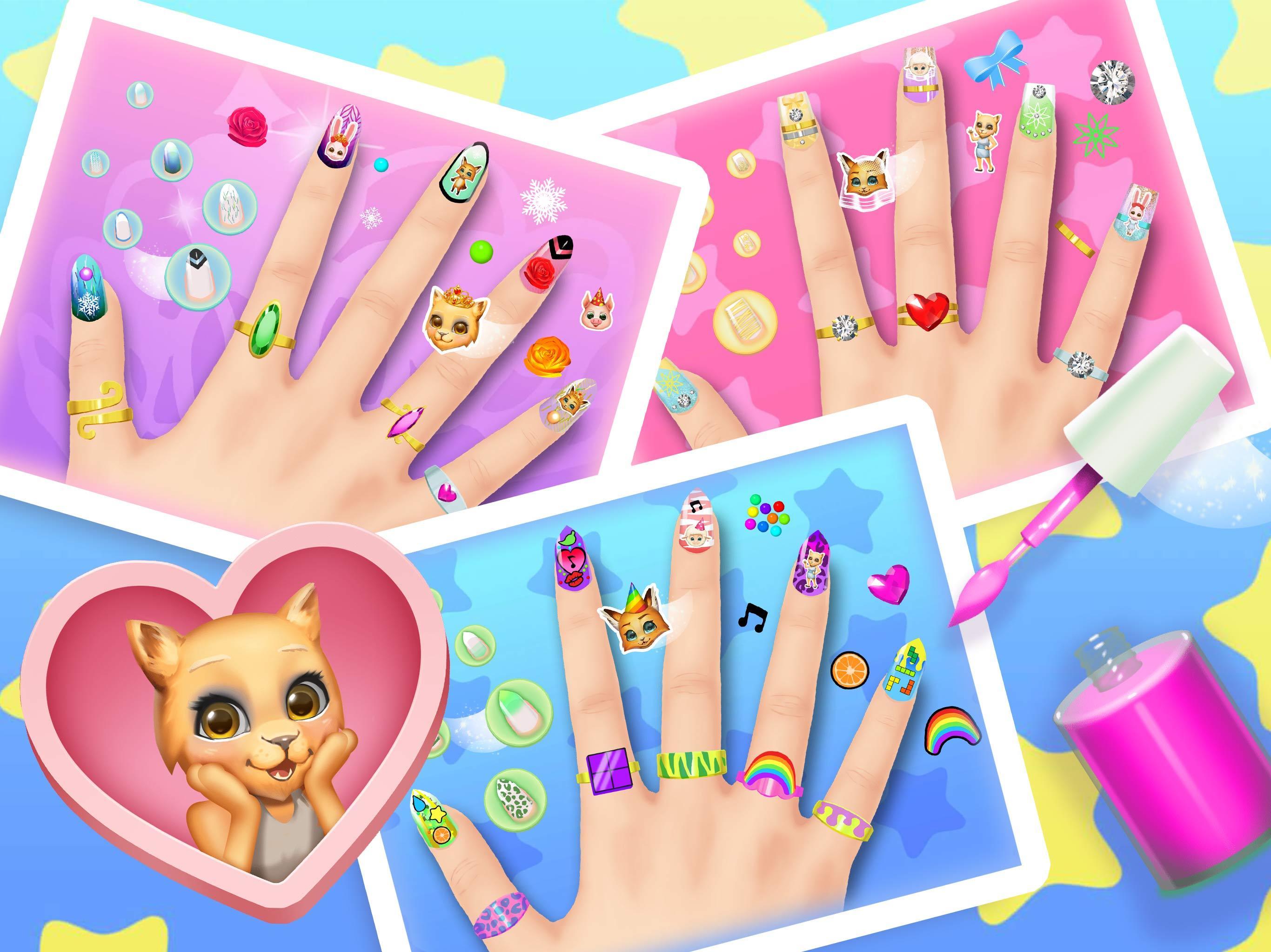 Dora's Nail Salon Game Screenshot