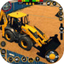 JCB Excavator Construction 3D