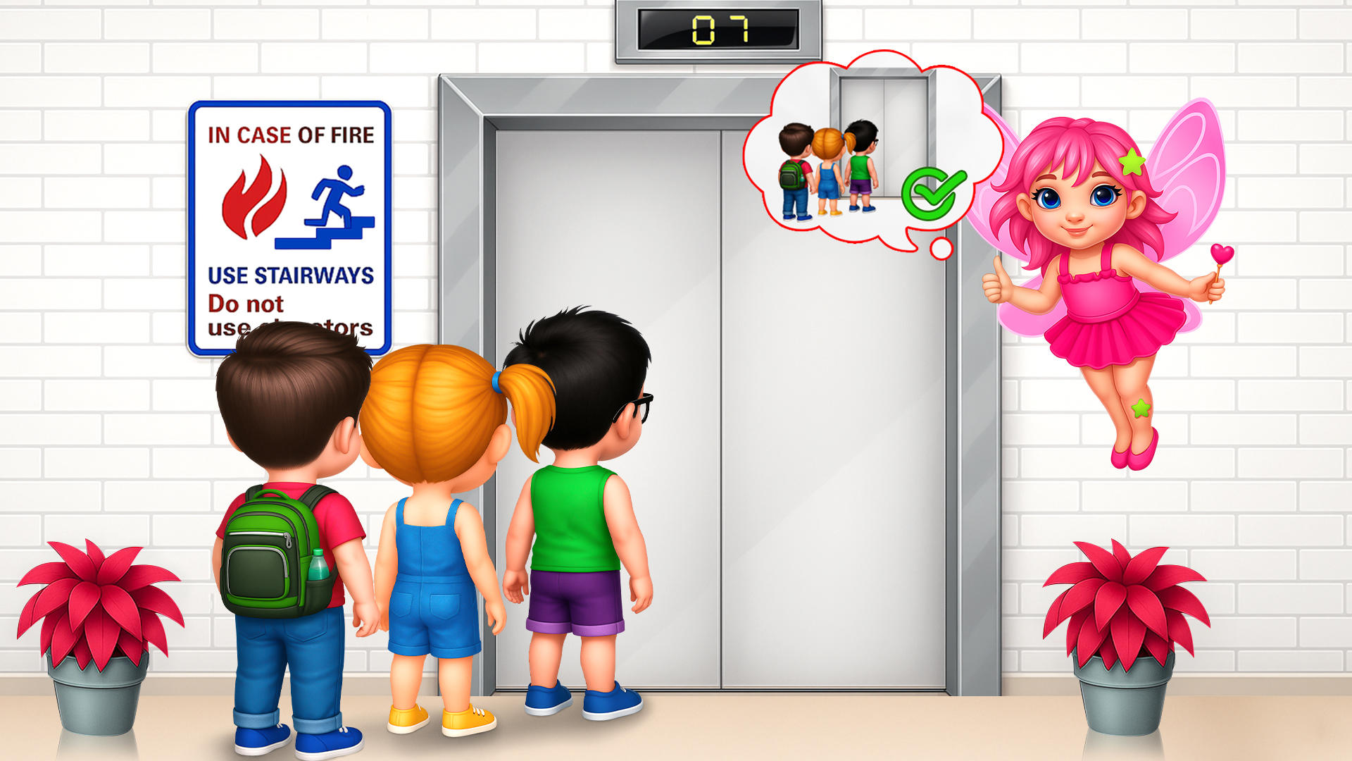 Lift Safety Learning Games Game Screenshot