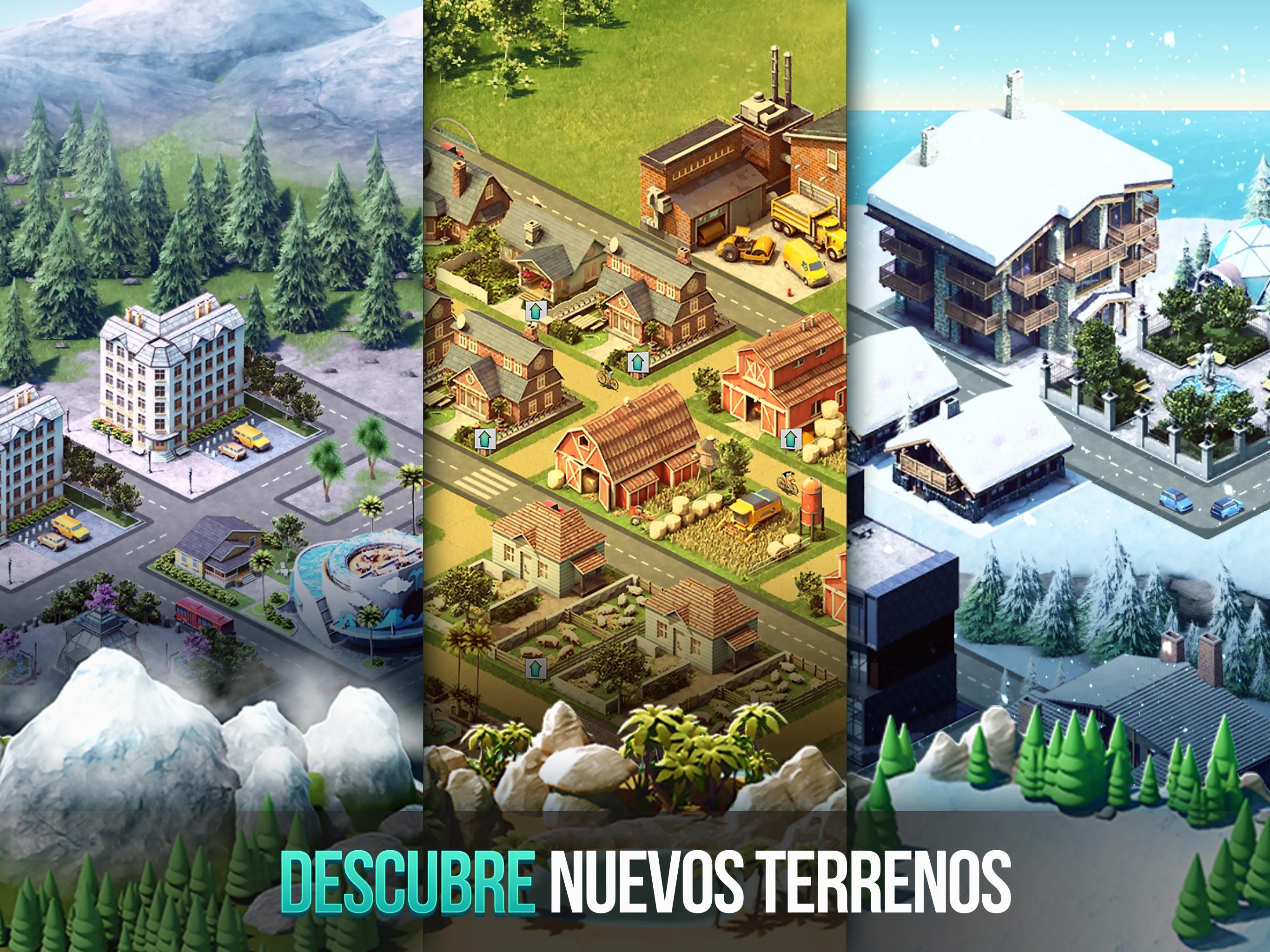 Captura de Pantalla del Juego City Island: construir ciudad