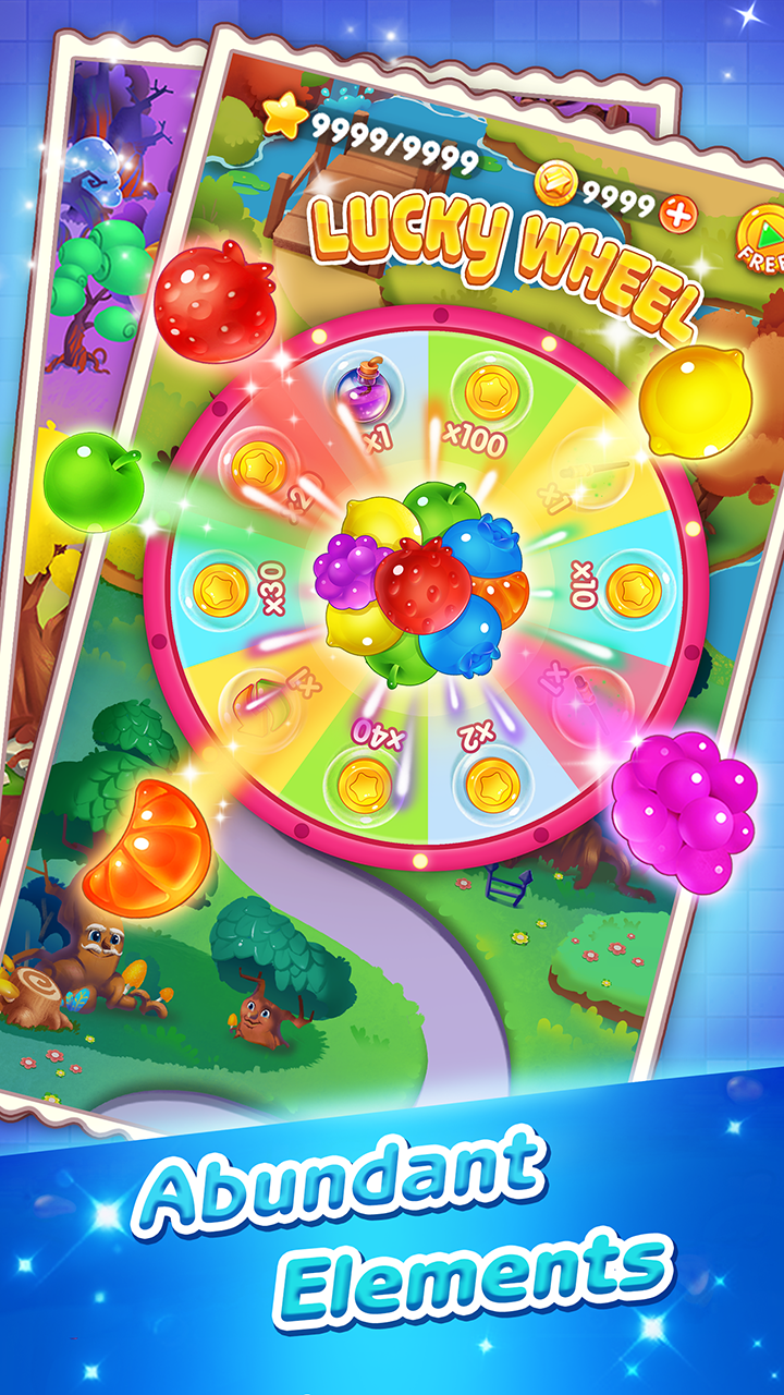 Fruit Candy Magic Game Screenshot