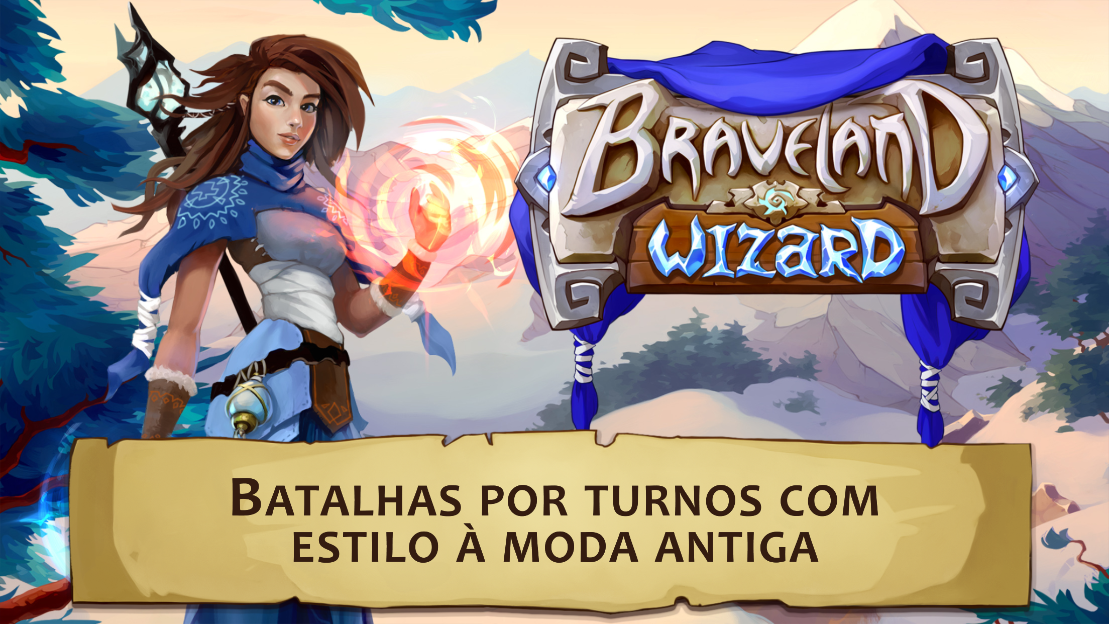 Captura de Tela do Jogo Braveland Wizard