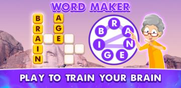 Banner of Word Maker: Words Games Puzzle 