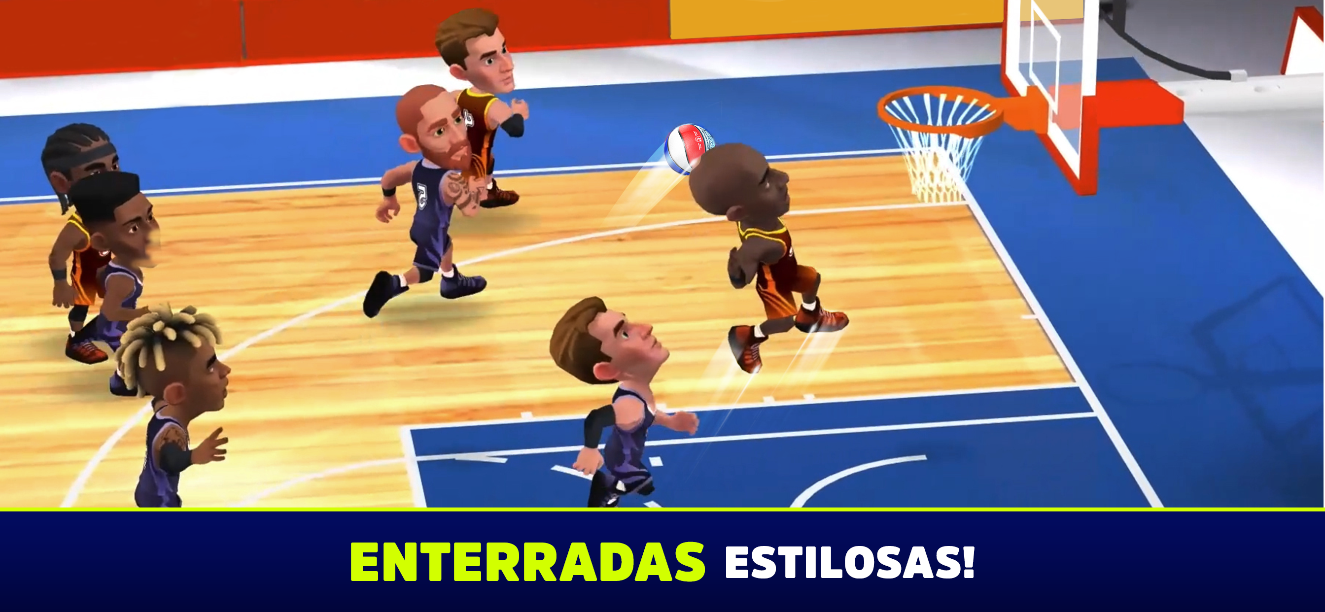 Captura de Tela do Jogo Mini Basketball