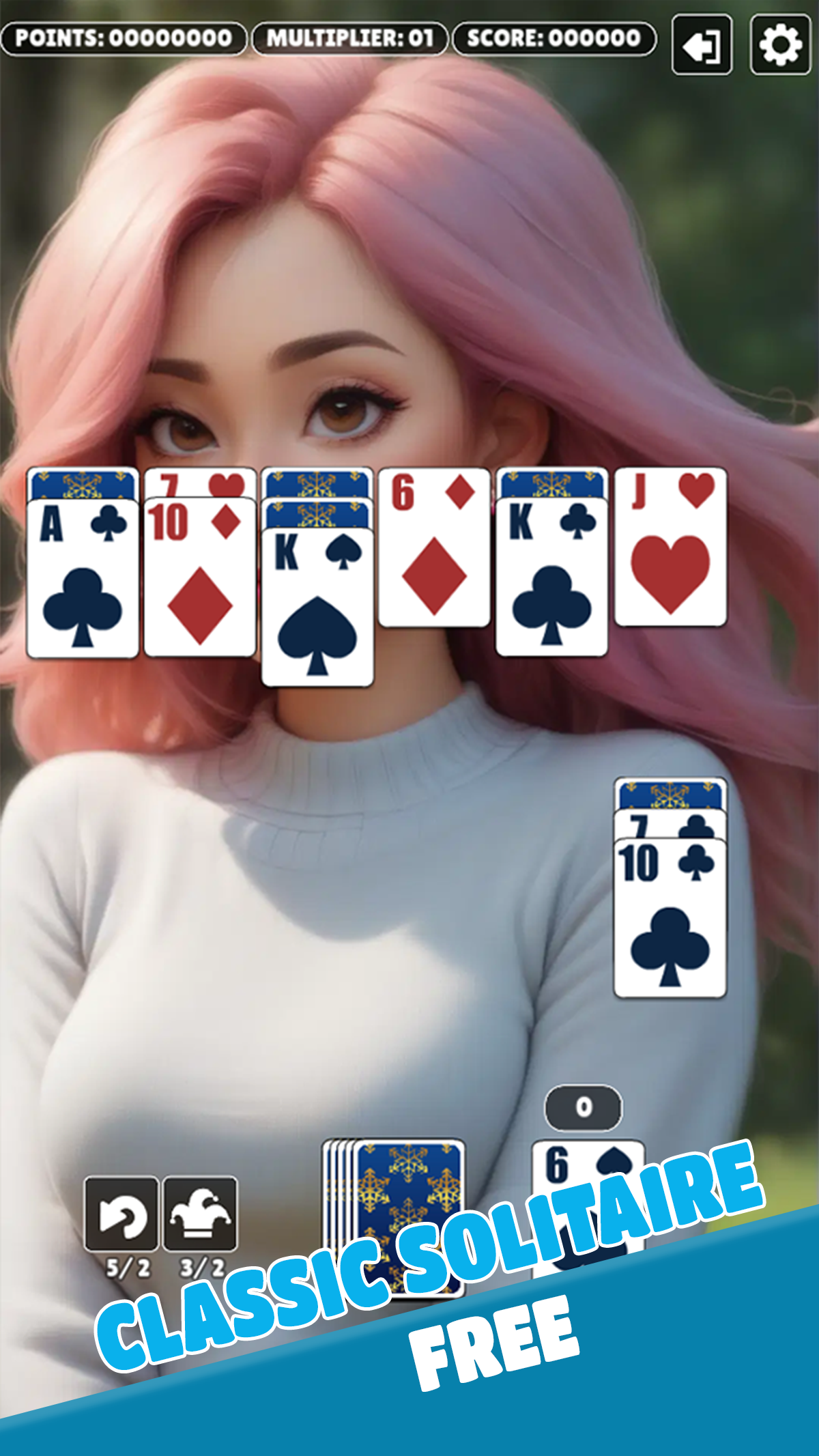 Screenshot of Sexy Game:Girl Solitaire 10