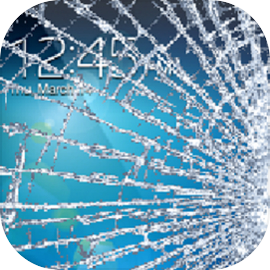 Cracked screen prank