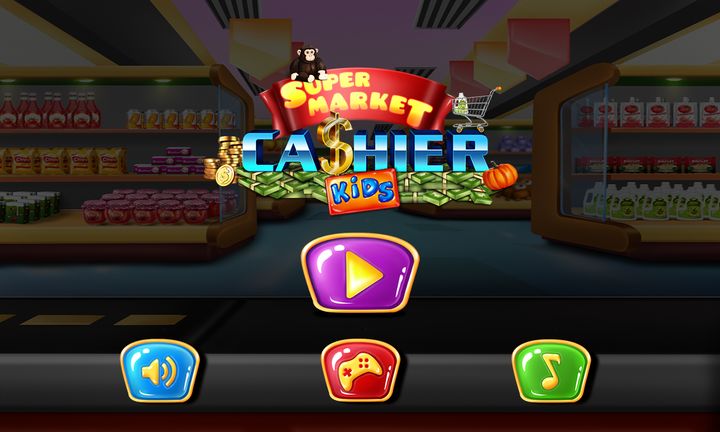 Screenshot 1 of Supermarket Cashier Kids Games 1.0.9