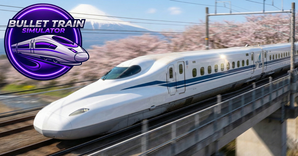 Bullet Train Driving Simulator ภาพหน้าจอเกม