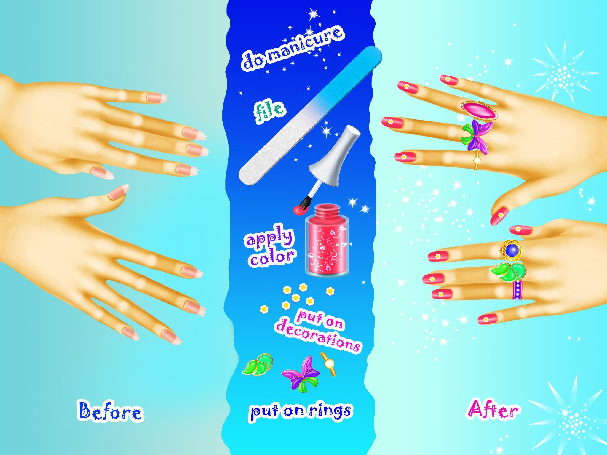 Fairyland Beauty Salon Game Screenshot