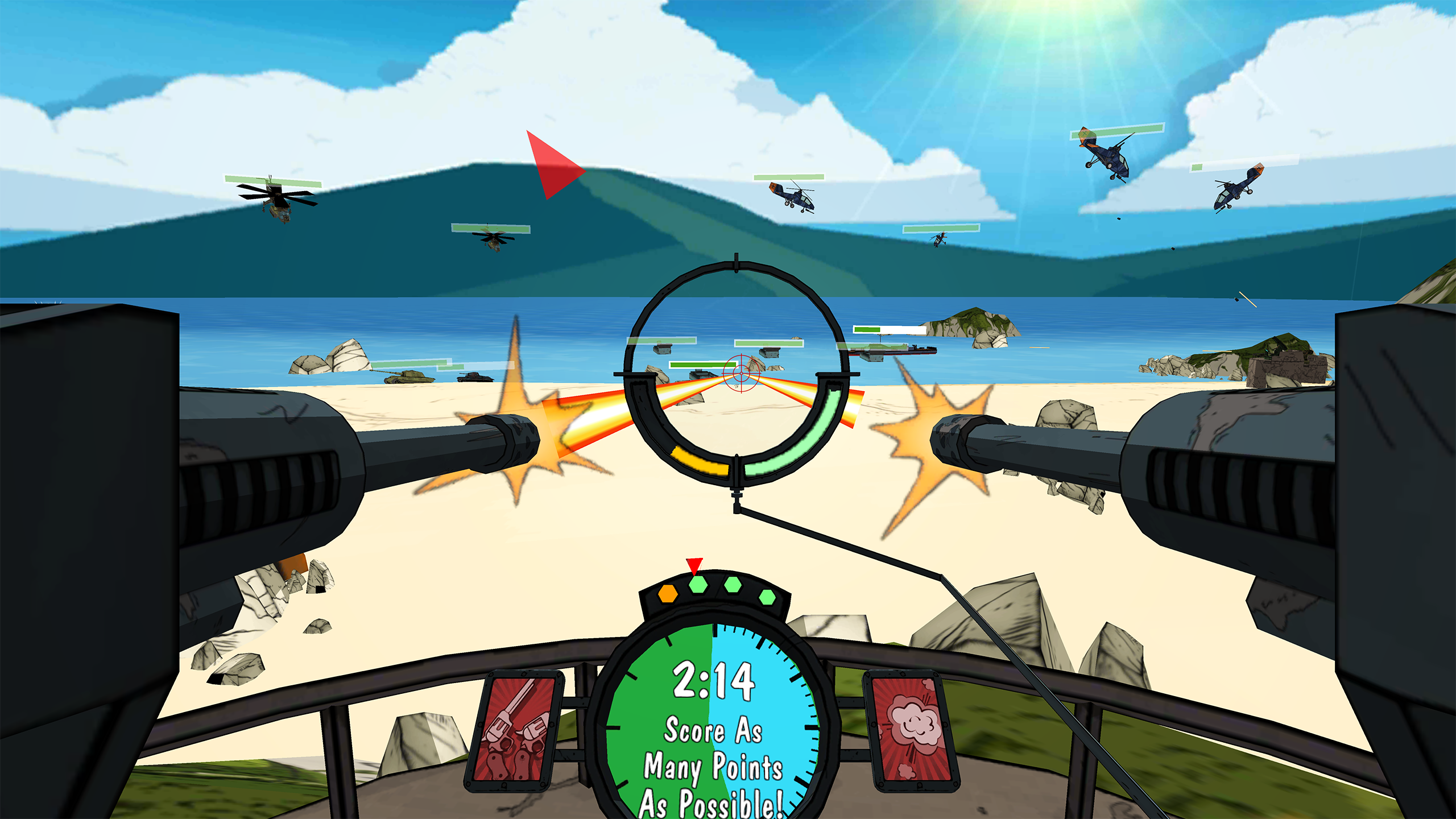 Bandit Six: Salvo 遊戲截圖