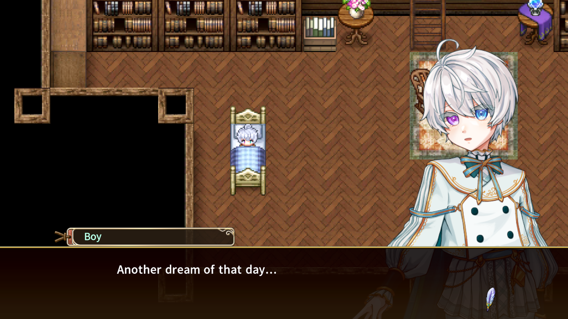 RPG Novel Rogue Game Screenshot