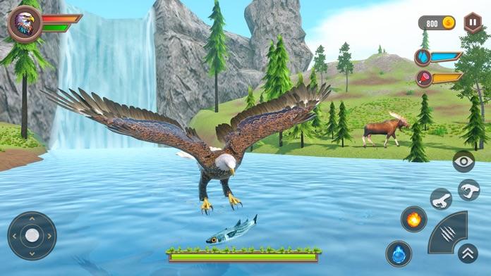 Captura de Tela do Jogo Flying Eagle 3D Flight Sim