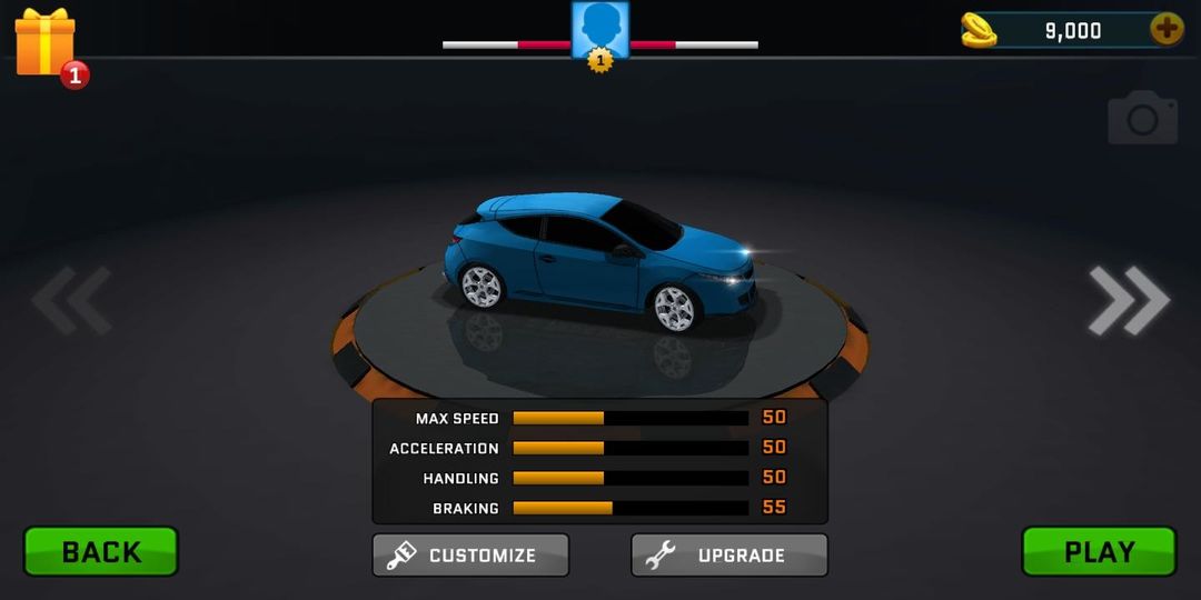 Screenshot of Turbo Car Driving Simulator