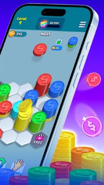 Hexa Coin Game Screenshot
