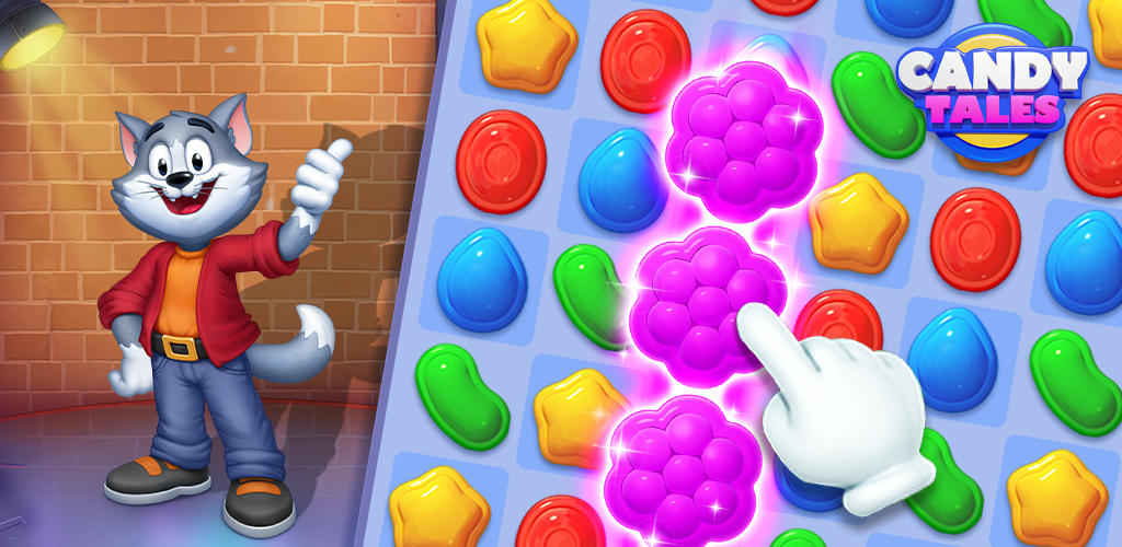 Candy Tales - Match 3 Puzzle 的影片截圖