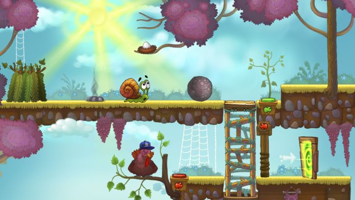 Snail Bob 3: Beyond The Sky screenshot game
