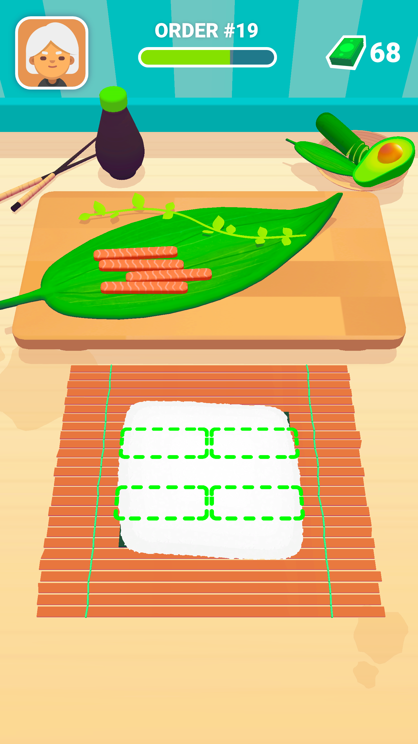 Screenshot 1 of Chef des sushis 1.0