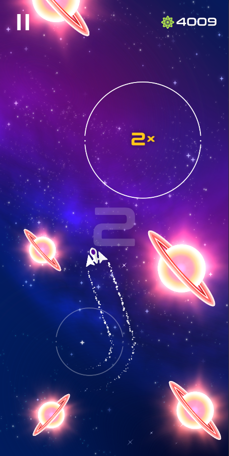 Star Skip Game Screenshot