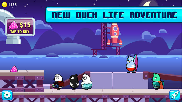 Screenshot of Duck Life: Space