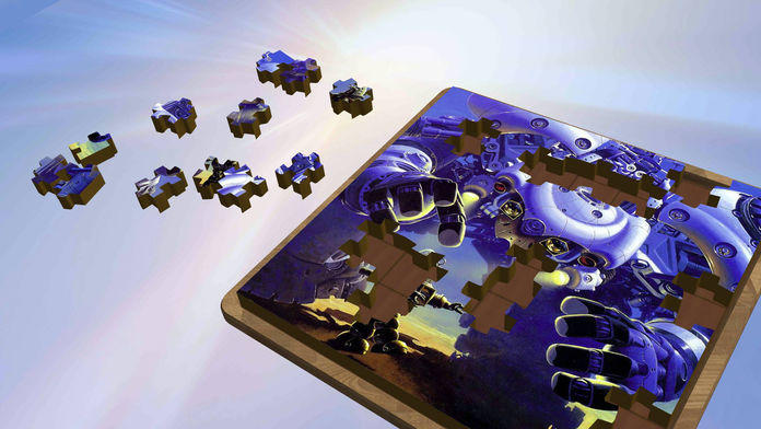 Super Jigsaws Fantasy Flights Game Screenshot