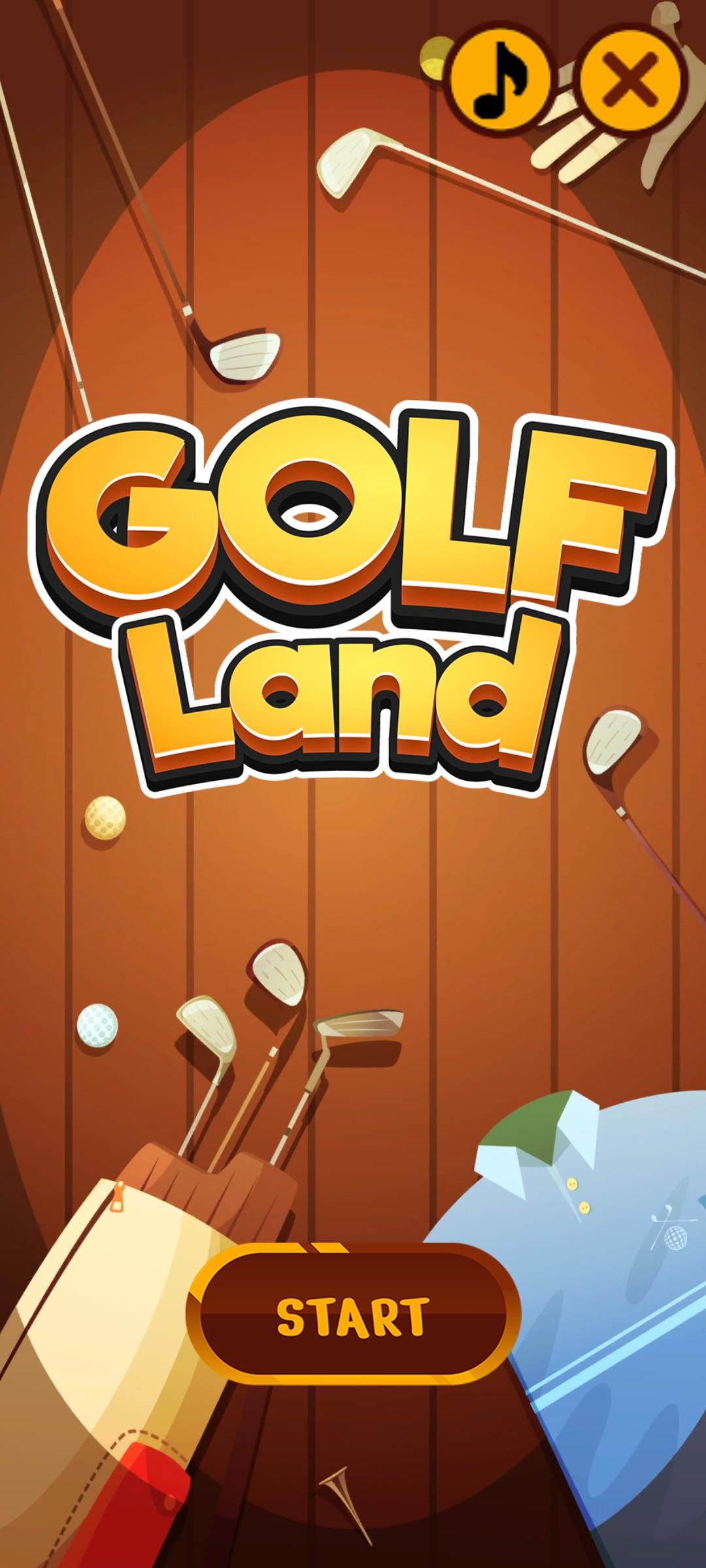 Golf Land Game Screenshot