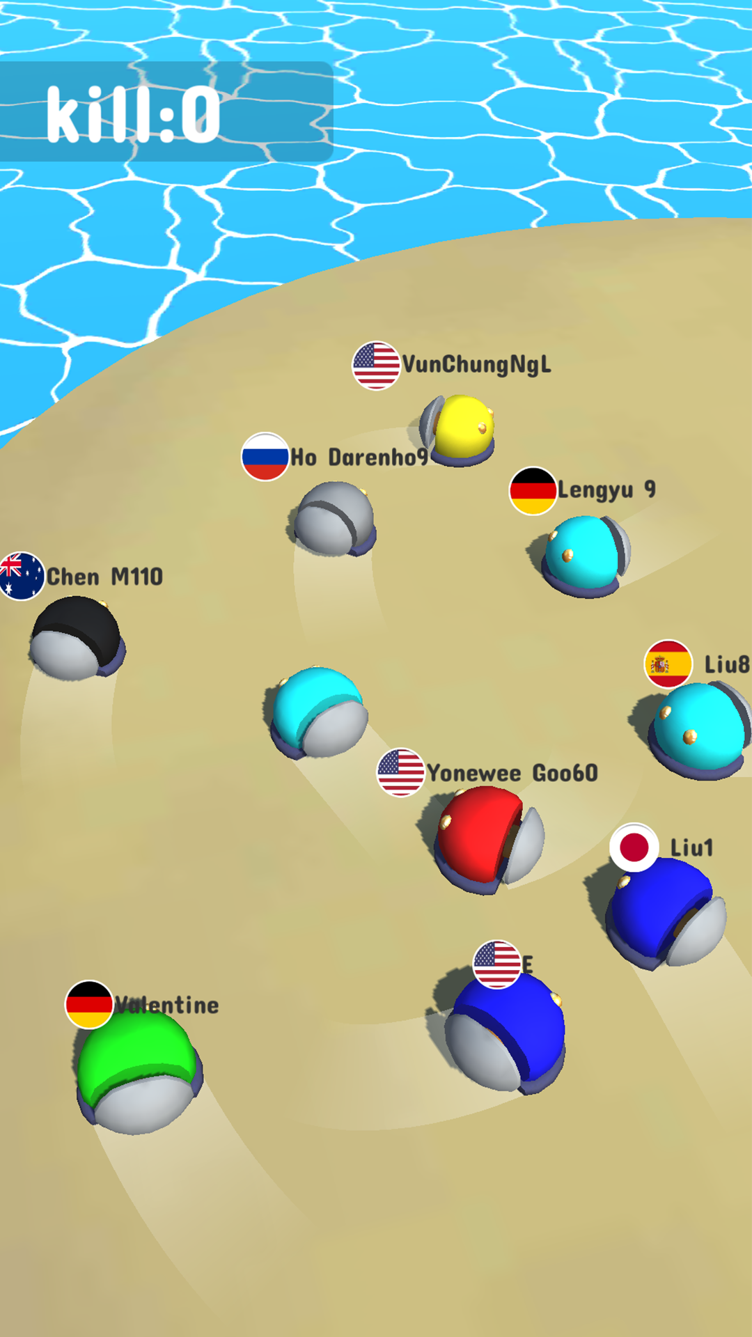 Captura de Tela do Jogo Smash.io