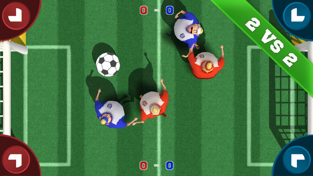 Soccer Sumos - 멀티플레이어 파티 게임! 게임 스크린 샷