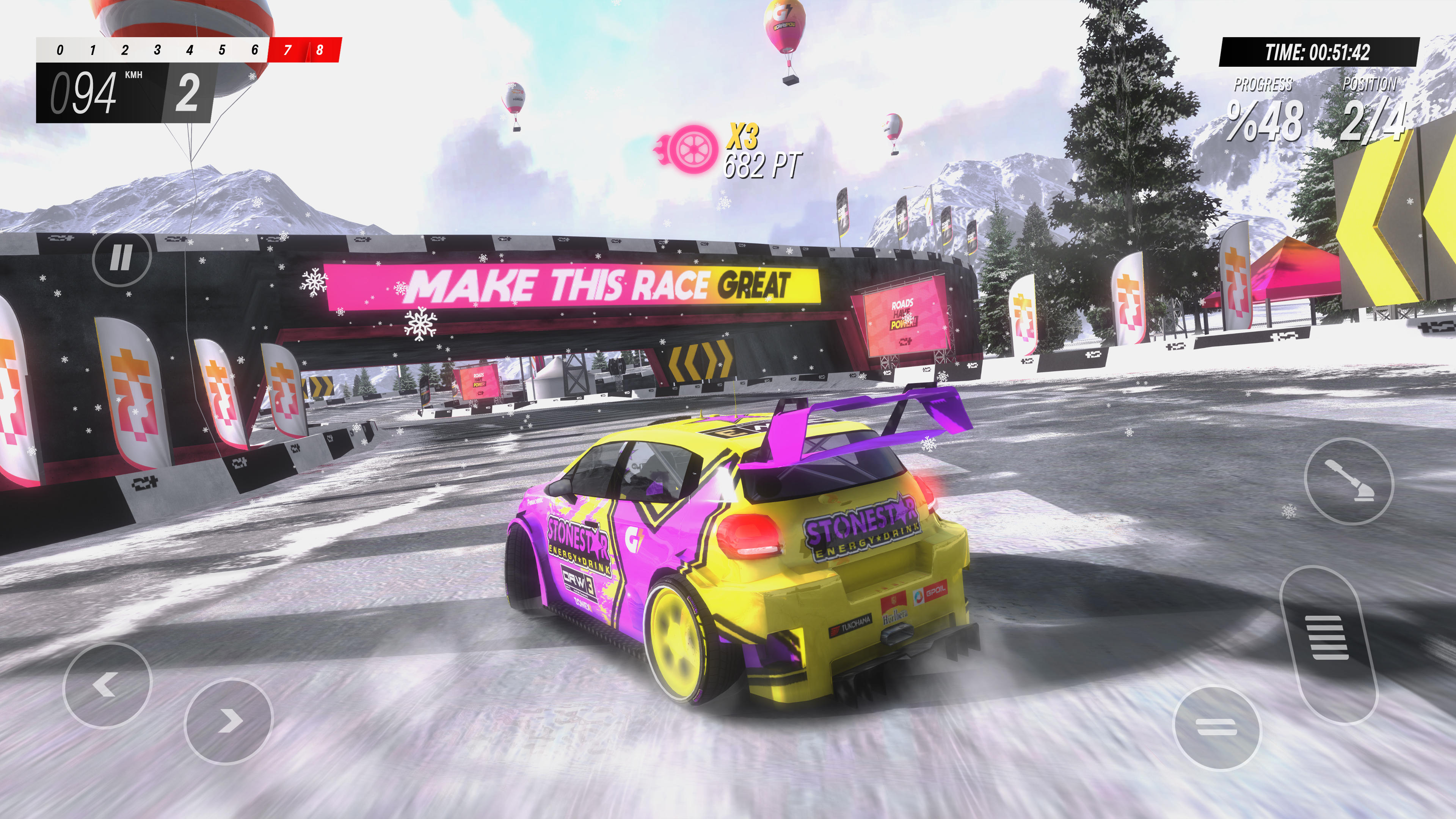 Screenshot of Rally Horizon