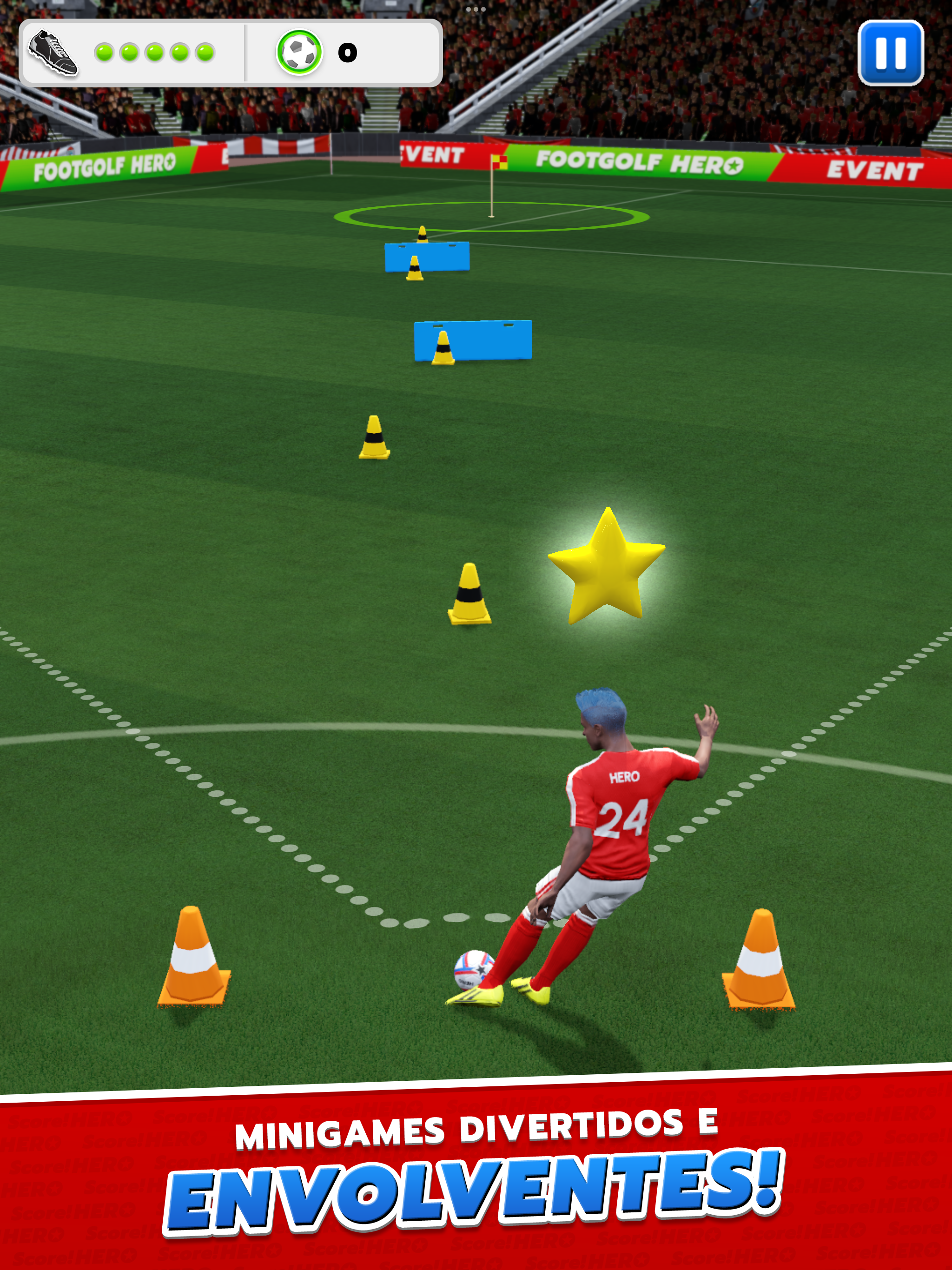 Captura de Tela do Jogo Score! Hero