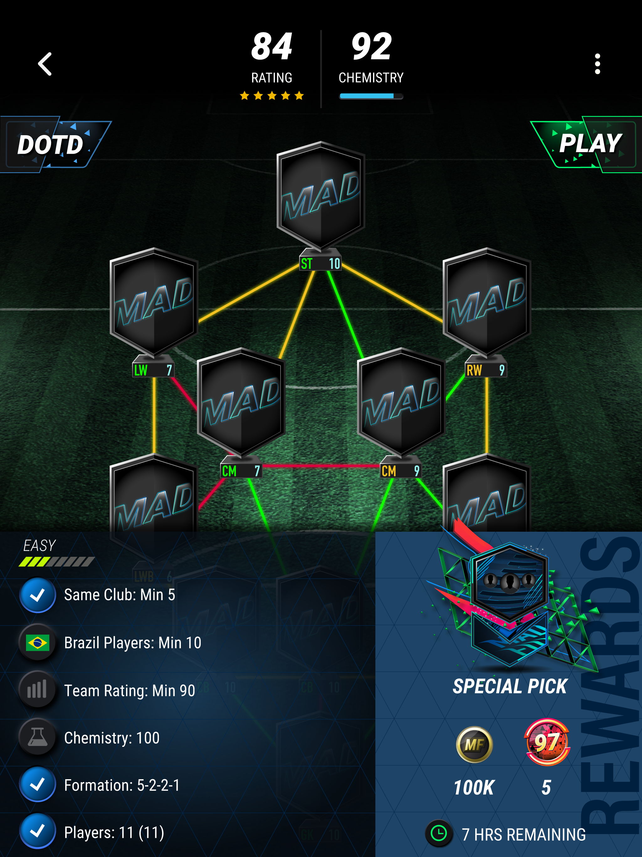 Screenshot of MADFUT 24