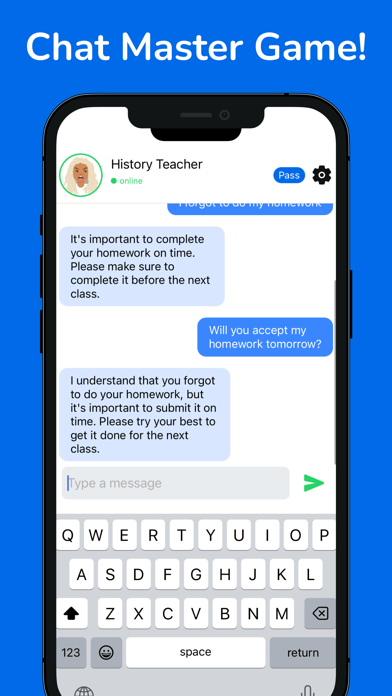 AI Chat Master - Prank Stories Game Screenshot