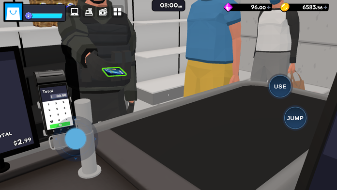 Supermarket Simulator Mobile Game Screenshot