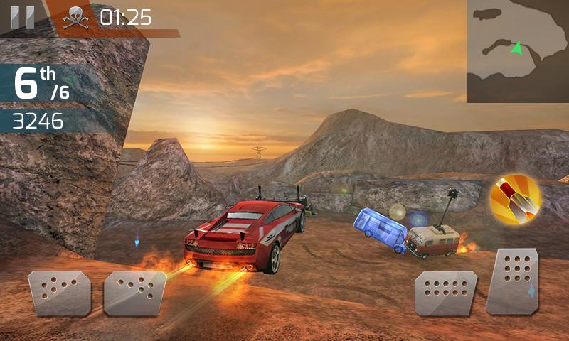 Demolition Derby 3D Game Screenshot