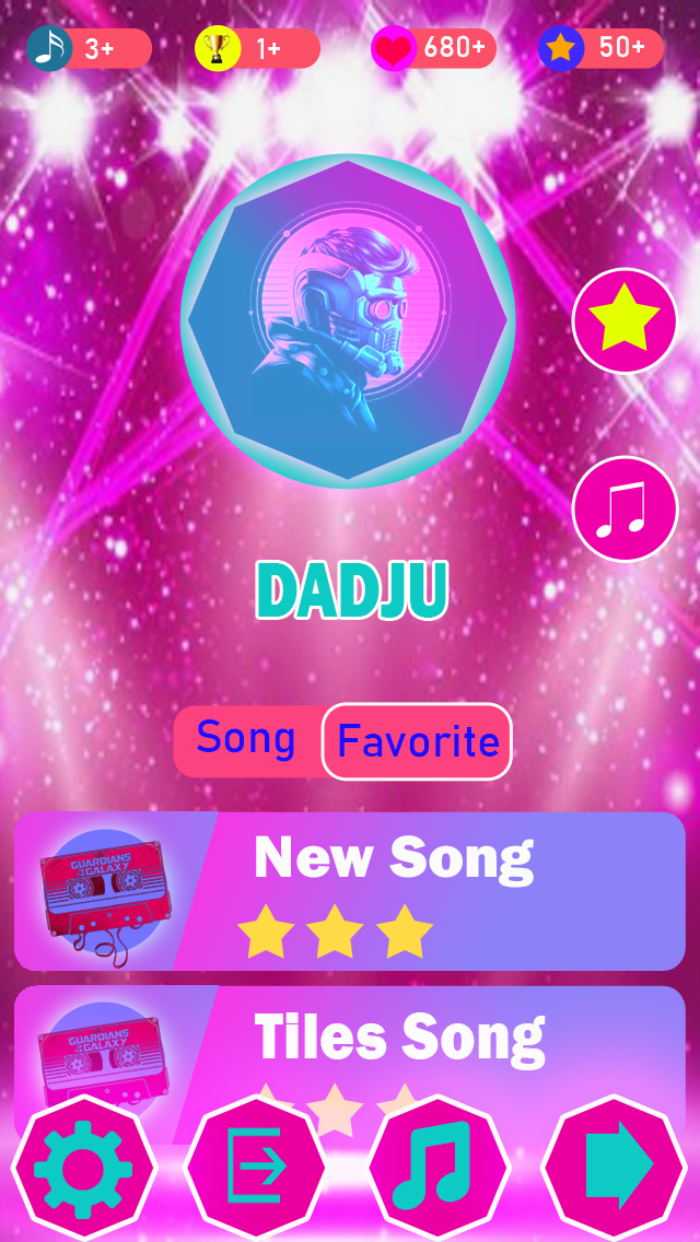 Cuplikan Layar Game Dadju Music Tiles Hop Game