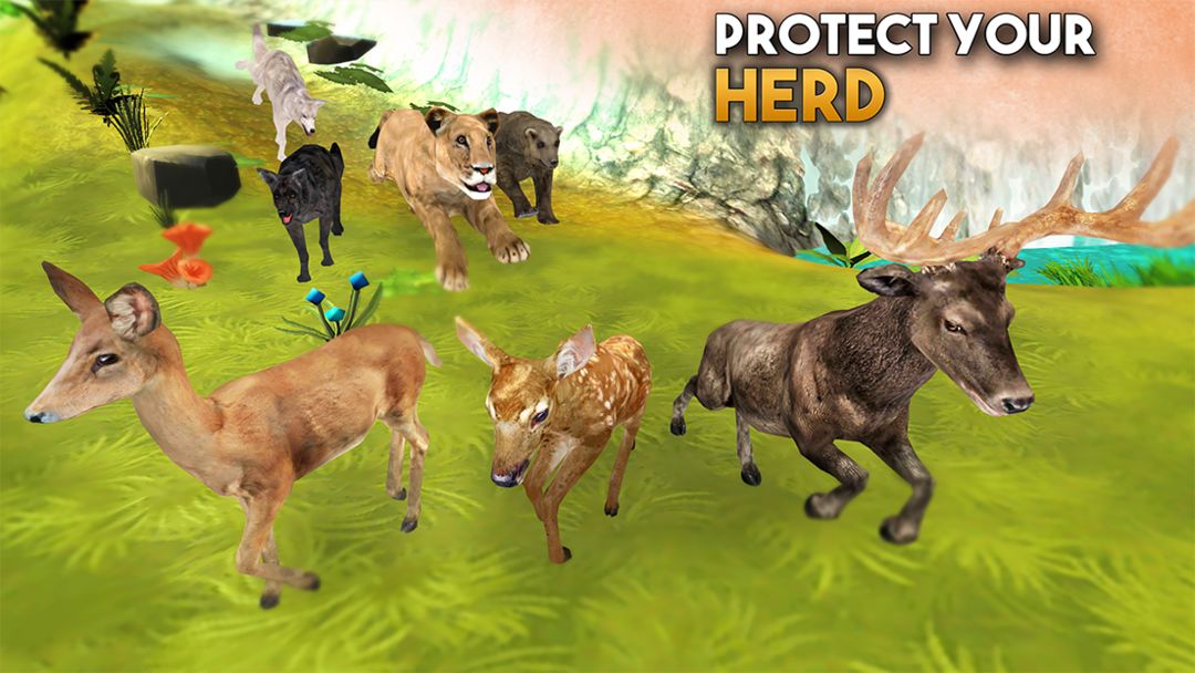 Screenshot of Animal Sim Online: Big Cats 3D
