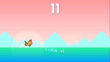 Cat Jumping! Game Screenshot