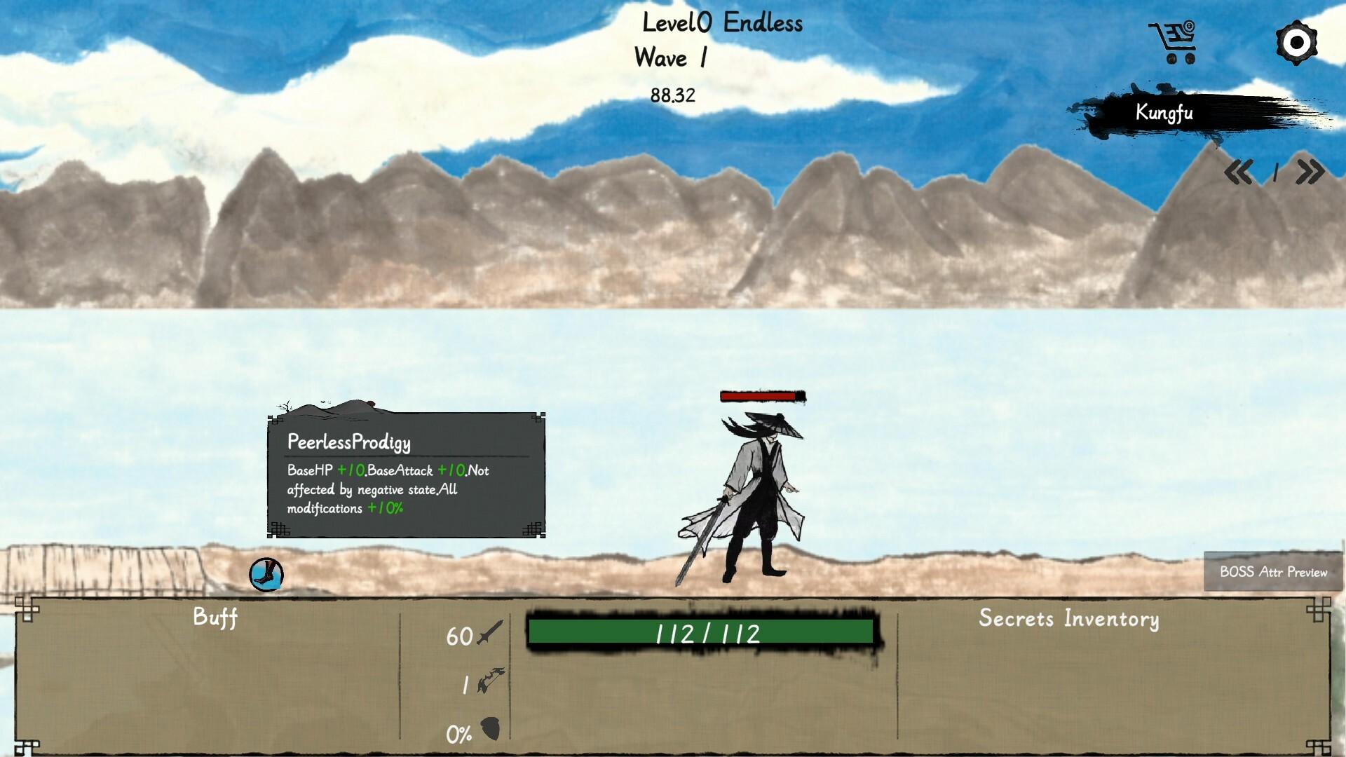 Kungfu screenshot game