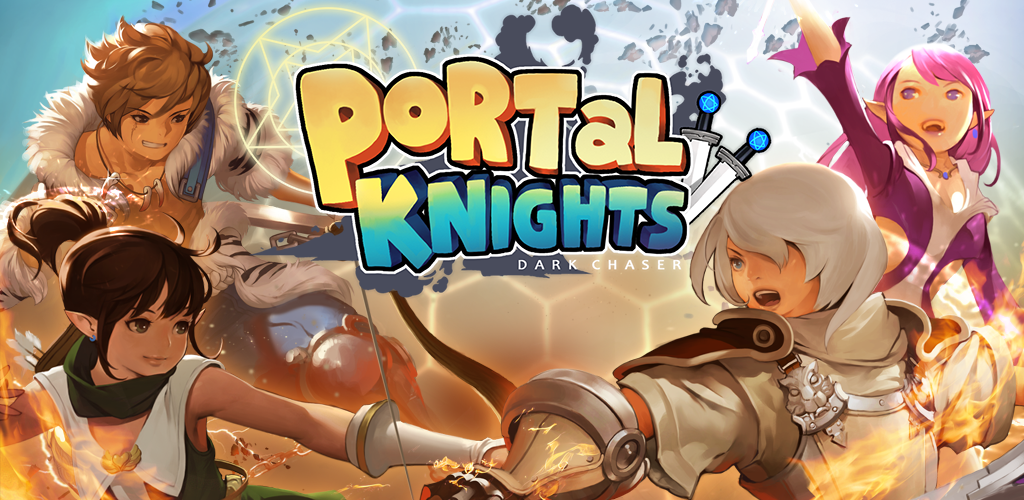 Banner of Portal Knights: cazador oscuro 