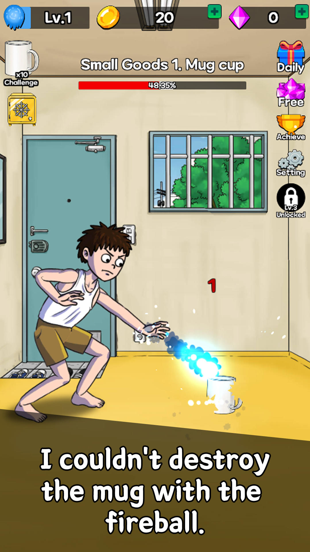 The Legend of Fireball Game Screenshot